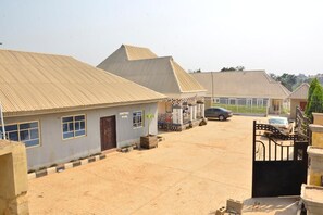 Façade de l’hébergement