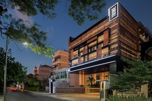 Fachada da propriedade
