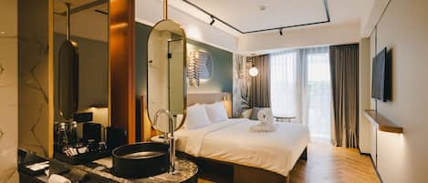 1 habitación, minibar y caja de seguridad en la habitación