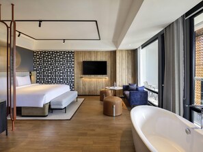 Suite Confort, 1 très grand lit, vue océan (TRIBE XL)