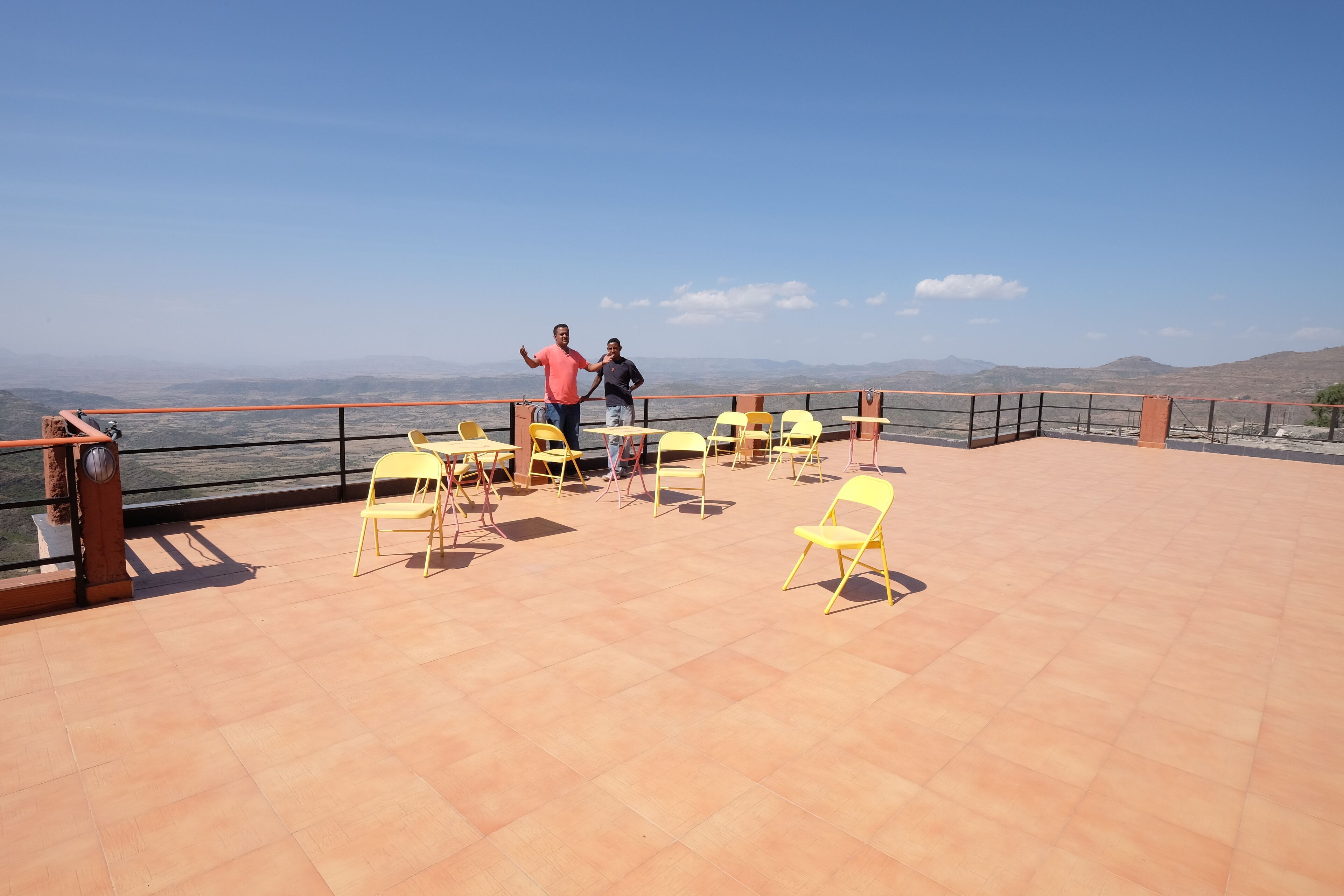 Terraza en la azotea
