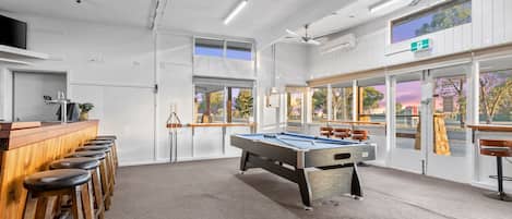 30-inch flat-screen TV with digital channels, TV