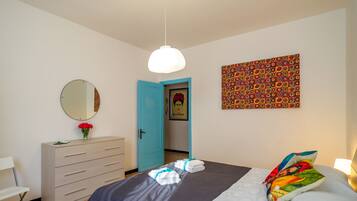 Appartement, 2 chambres, cuisine | 2 chambres, draps en coton égyptien, literie de qualité supérieure