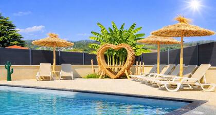 Villa des Oliviers ★ Heated swimming pool, relaxation area, table soccer - near Agen