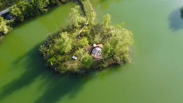 Voorkant van accommodatie