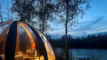Dôme étoilé sur île | 1 多间卧室、遮光窗帘、熨斗/熨板、免费 WiFi