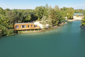 Lodge prestige | Terrace/patio - Les Etangs de la Bassée (Gravon)