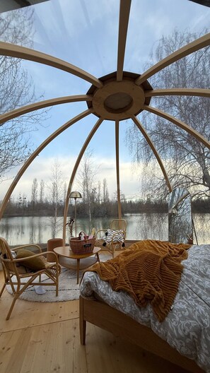 Dôme étoilé sur île -  Les Etangs de la Bassée (Gravon)