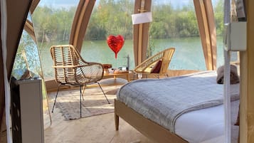 Dôme étoilé sur île | 1 多间卧室、遮光窗帘、熨斗/熨板、免费 WiFi