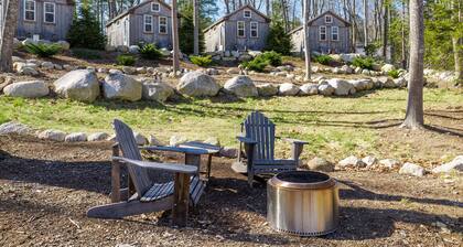 Mid-Coast Maine cabin less than an hour from Acadia NP! New Sauna! Cabin #3 Pine