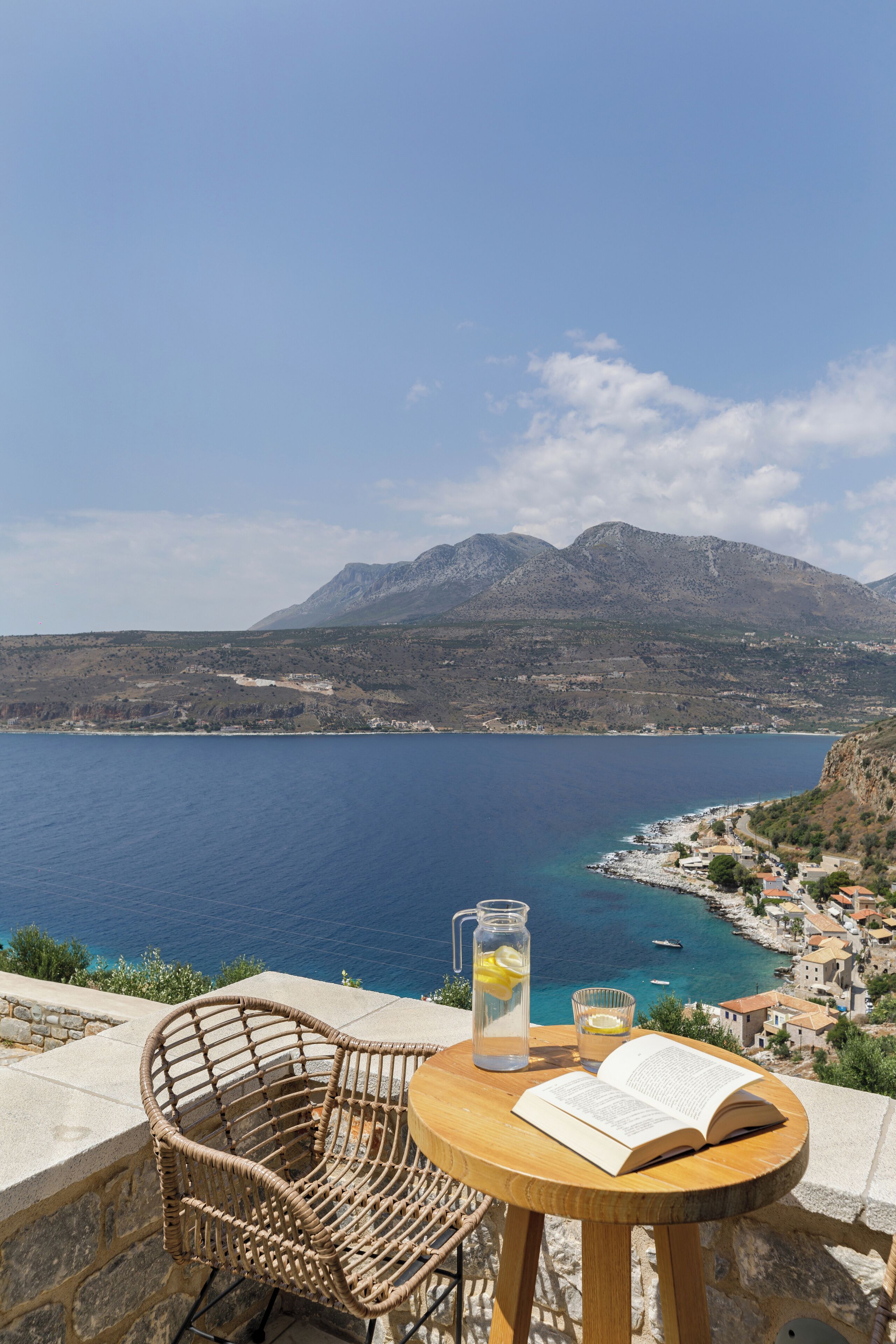 Grand Suite, Hot Tub, Sea View | Terrace/patio