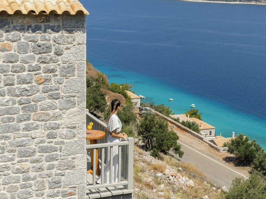 Deluxe Suite, Sea View | Terrace/patio