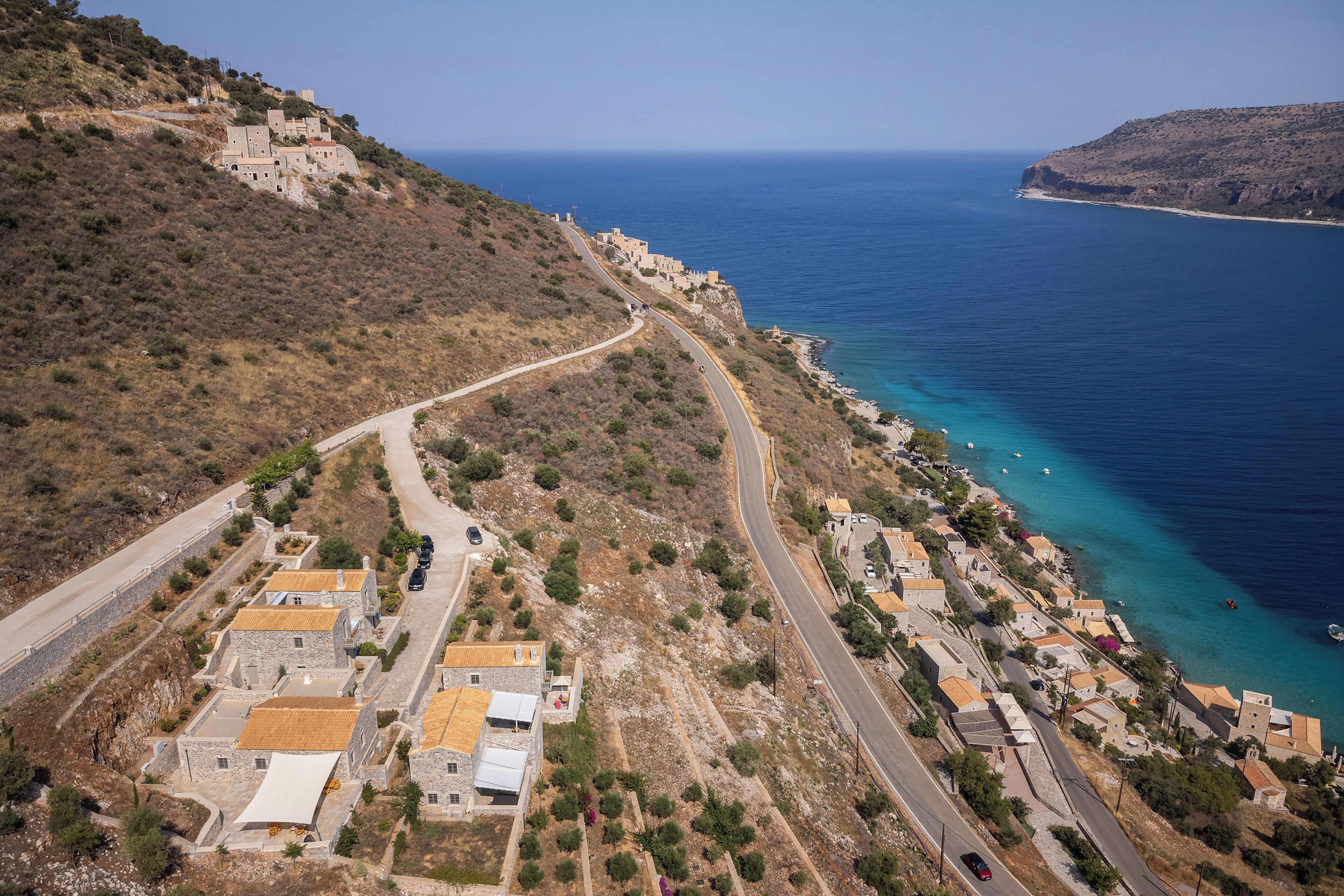 Vista dalla struttura