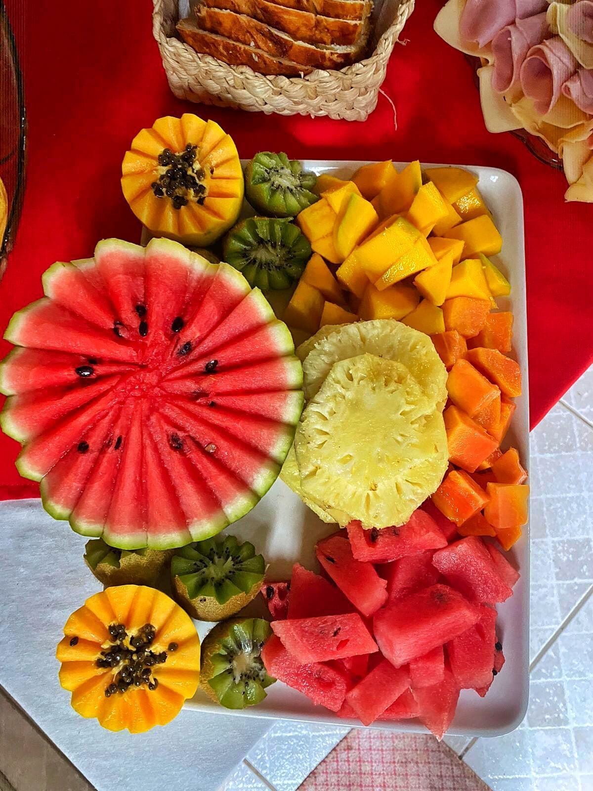 Breakfast buffet