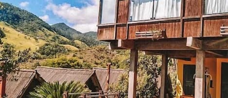 Uitzicht vanuit accommodatie