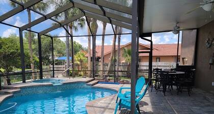 Your personal Tiki Hut waterfront/pool/spa home.