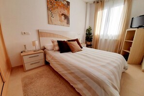 2 habitaciones, internet y ropa de cama 