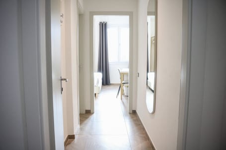 Standard Double Room | Bathroom. Hotel Donatello Modena