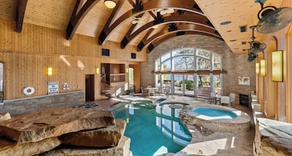 #Indoor Pool, #Lakefront, #Indoor #Pickleball, Sleeps 30