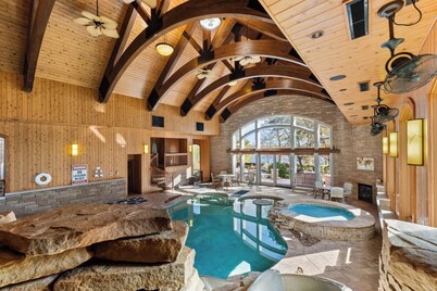  #Indoor Pool, #Lakefront, #Indoor #Pickleball, Sleeps 30