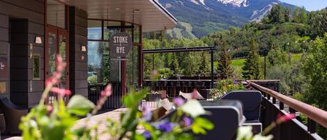 Àrea exterior de l'allotjament