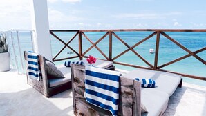 Royal Room, Hot Tub, Ocean View | In-room safe, WiFi (free), bed sheets - ZAN Tropical Jambiani Beach (Jambiani)