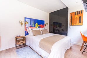 1 bedroom, desk, iron/ironing board, free WiFi