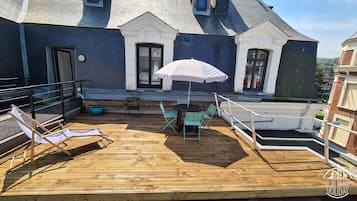 Elite Apartment, Ensuite, City View (Le phare Dieppois) | Garden