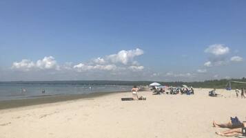 On the beach