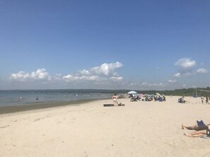 Accommodatie ligt op het strand