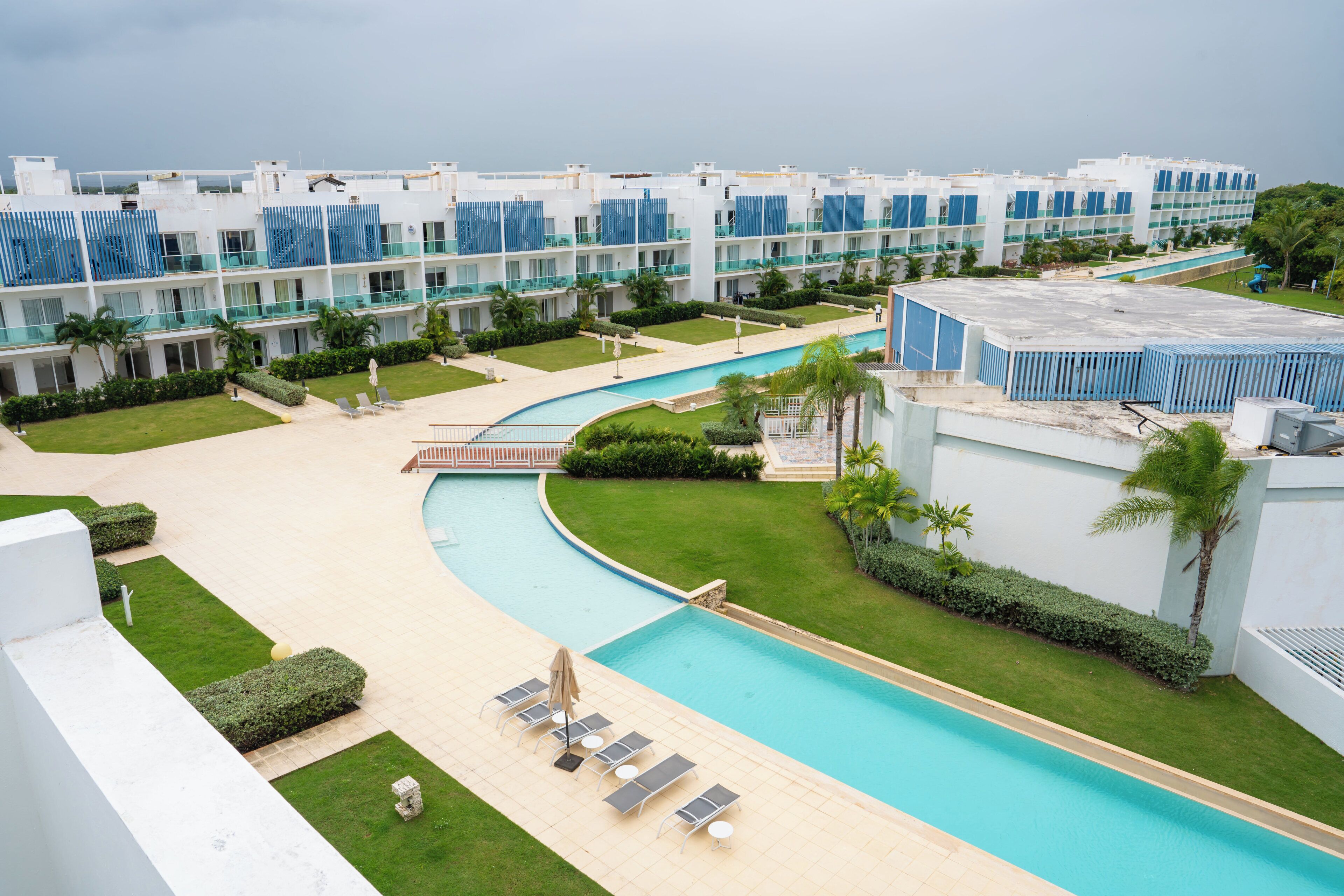 Senior Penthouse, 2 Bedrooms, Hot Tub, Golf View | View from room