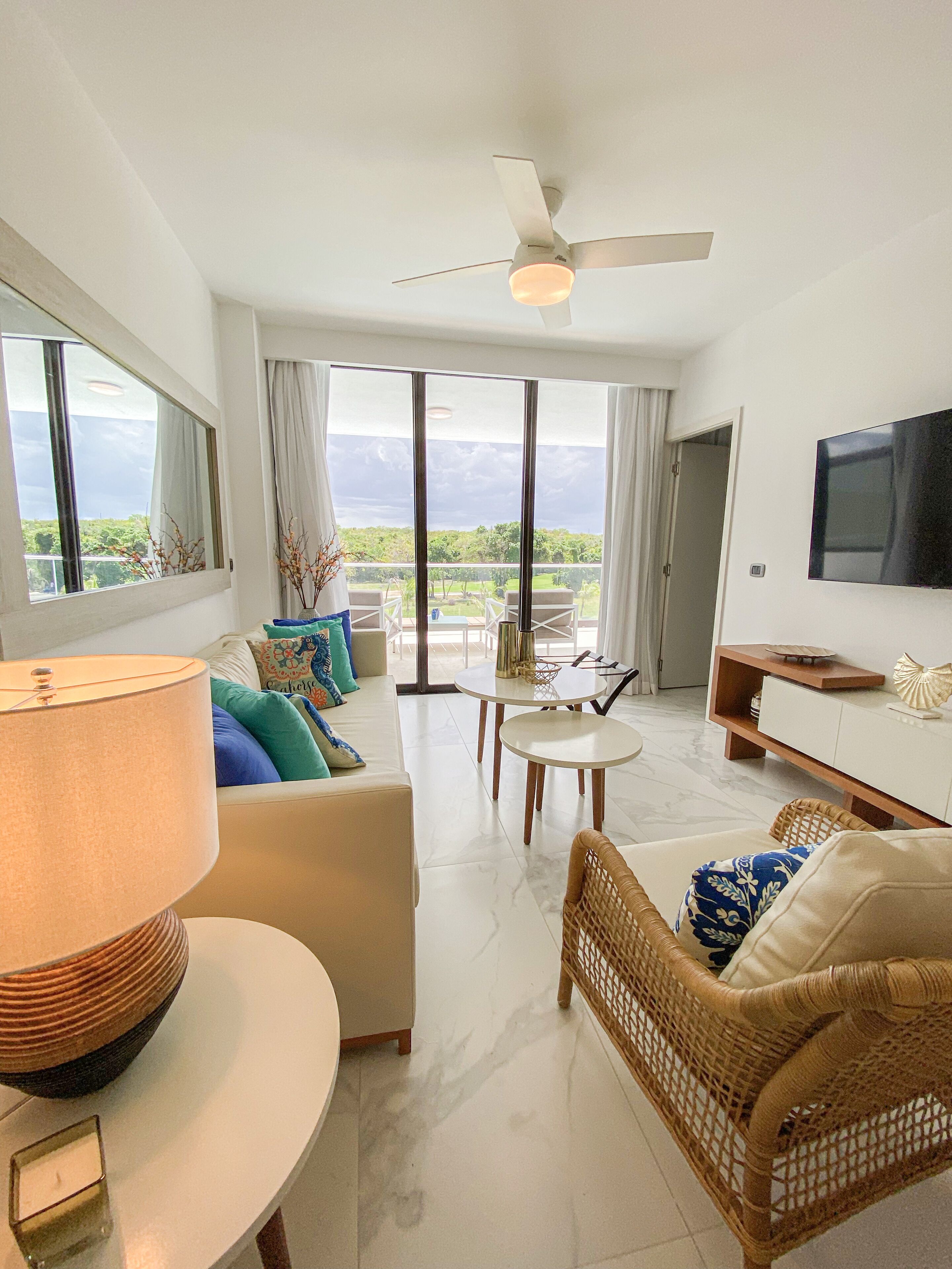 42-inch Smart TV with cable channels, TV