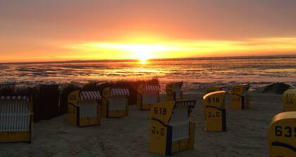 Cozy vacation apartment Cuxhaven-Duhnen near the beach