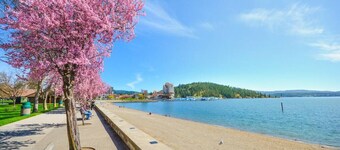 Cozy CDA Retreat 4BR + Fire Pit -Weekly Deals