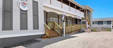 Voorkant van accommodatie