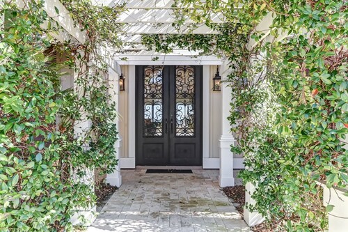 Oceanfront | Luxury Beachfront Home | Wall to Wall Folding Glass Doors Opening to Private Pool Deck