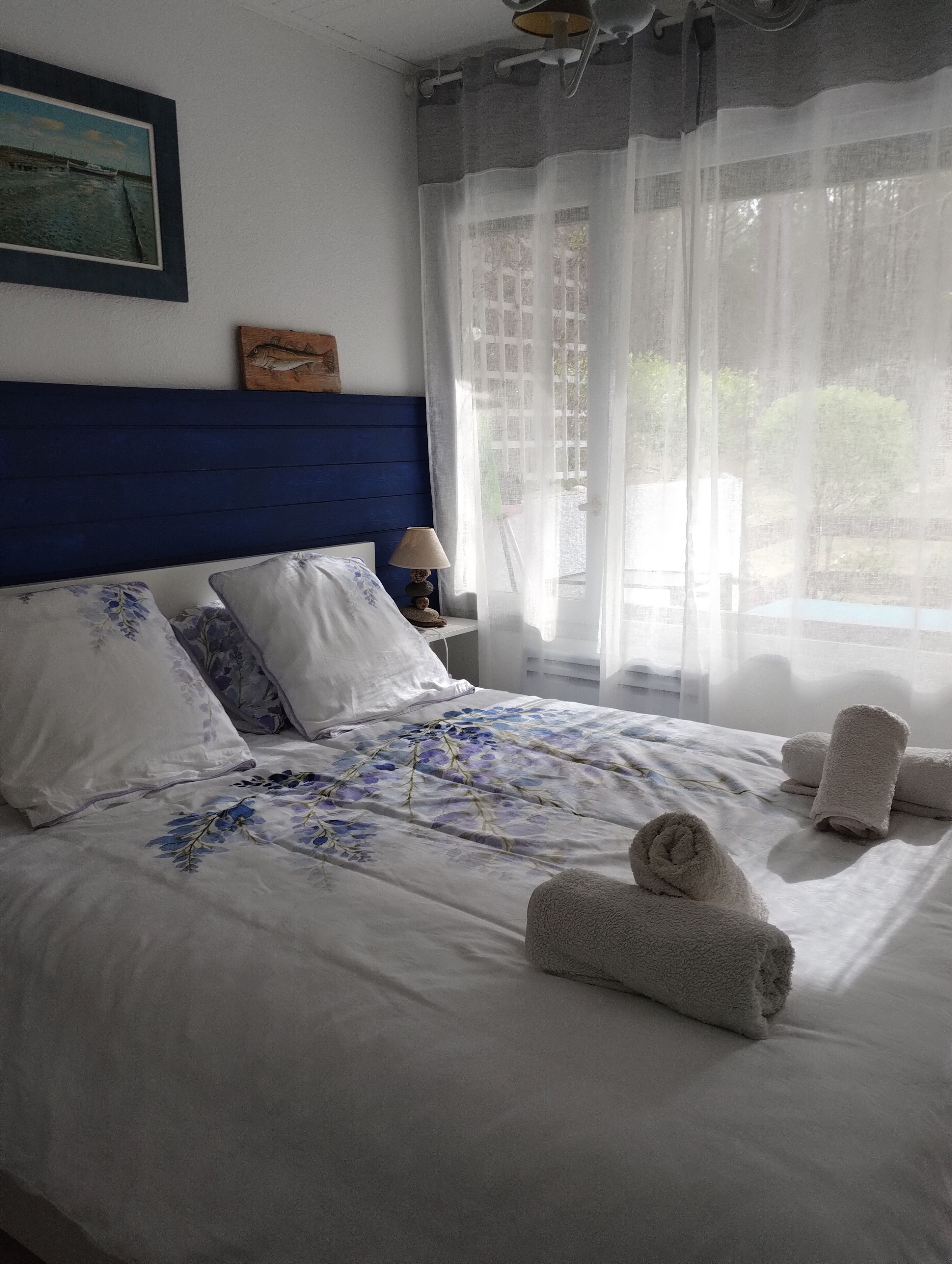 1 多间卧室、熨斗/熨衣板、免费 WiFi、床单