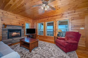 TV, table tennis, music library, stereo