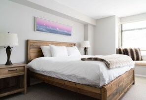 2 bedrooms, iron/ironing board, travel crib, WiFi