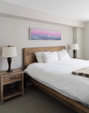 2 bedrooms, iron/ironing board, travel crib, WiFi