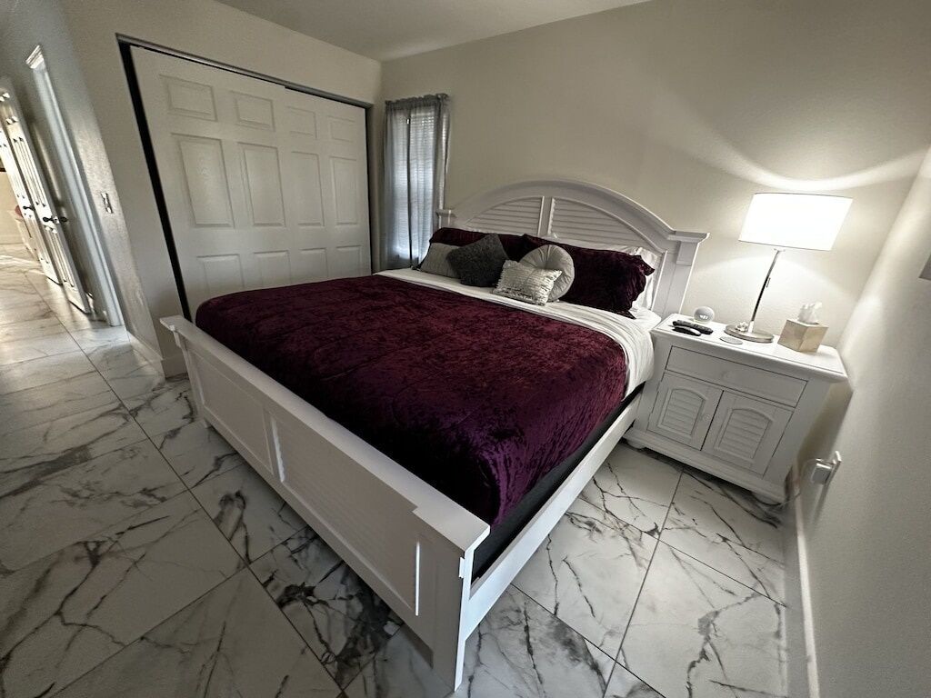 2 bedrooms, desk, iron/ironing board, free WiFi