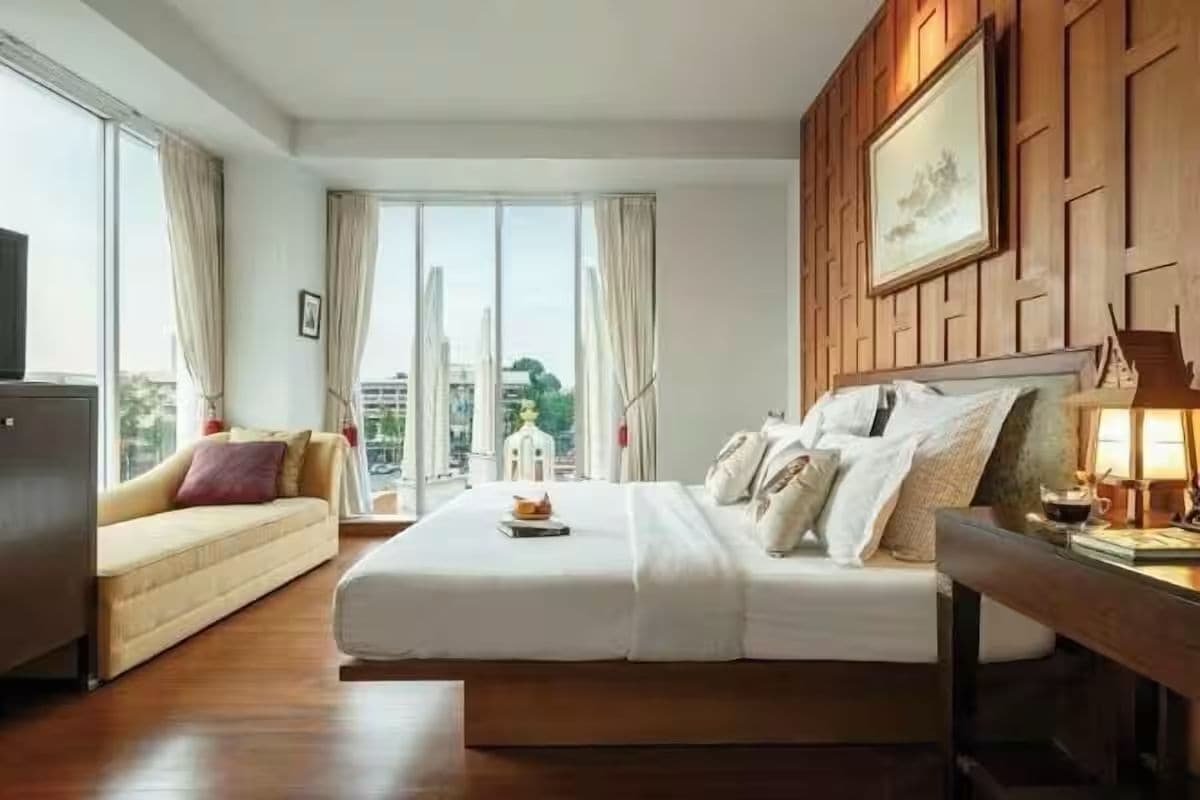 Quarto casal luxo | Vista do quarto