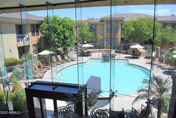 Außenpool, beheizter Pool