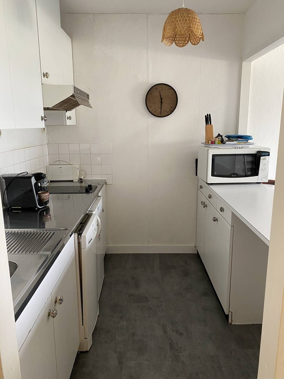 Fridge, dishwasher, toaster