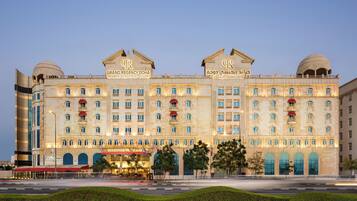 Blick von der Unterkunft