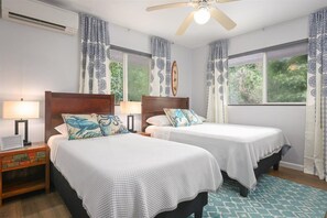 3 slaapkamers, een strijkplank/strijkijzer, reisbedje, gratis wifi