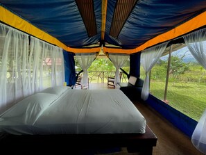 Comfort Tent, 1 King Bed, Garden View | Free WiFi, bed sheets