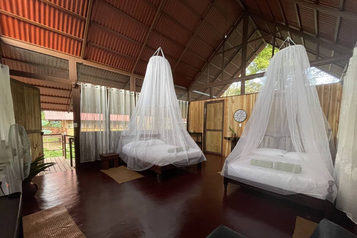 Senior Cabin, Multiple Beds, Garden View | Free WiFi, bed sheets