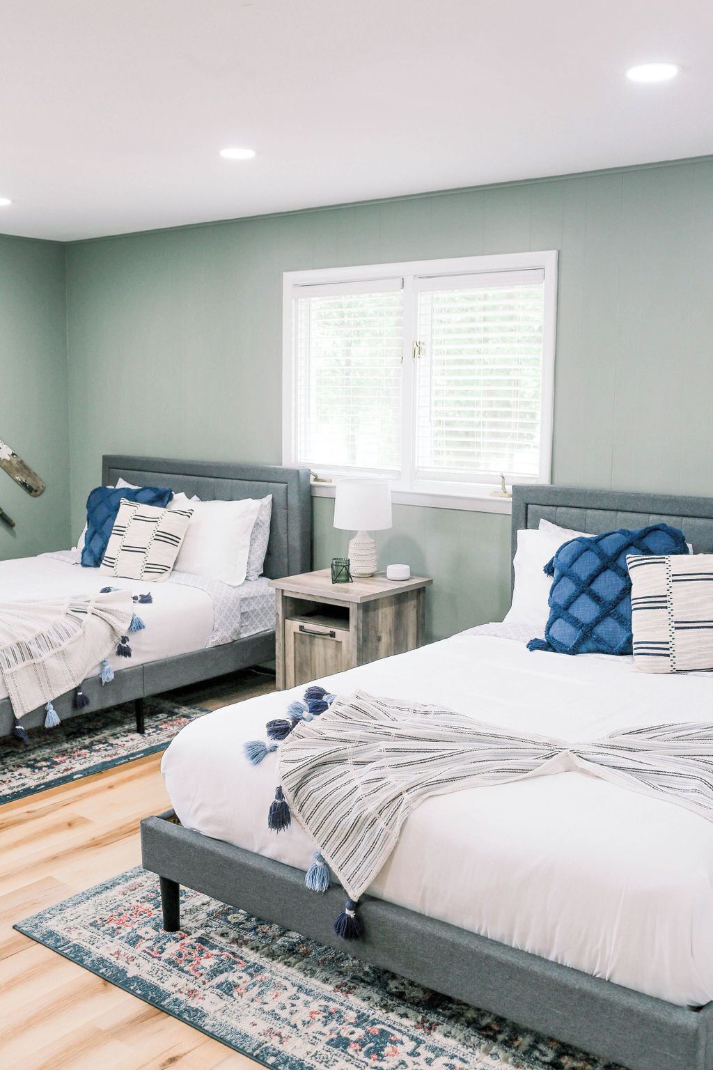 3 bedrooms, iron/ironing board, travel cot, WiFi