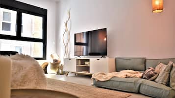 Smart-tv en een stereo